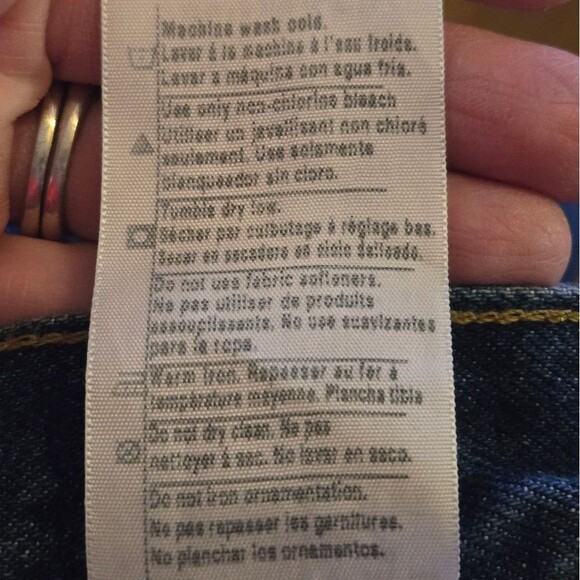 Carhartt B172 Medium Wash Relaxed-Fit Straight-Leg Flannel Lined Jean Sz 42X28.5 - Picture 10 of 11